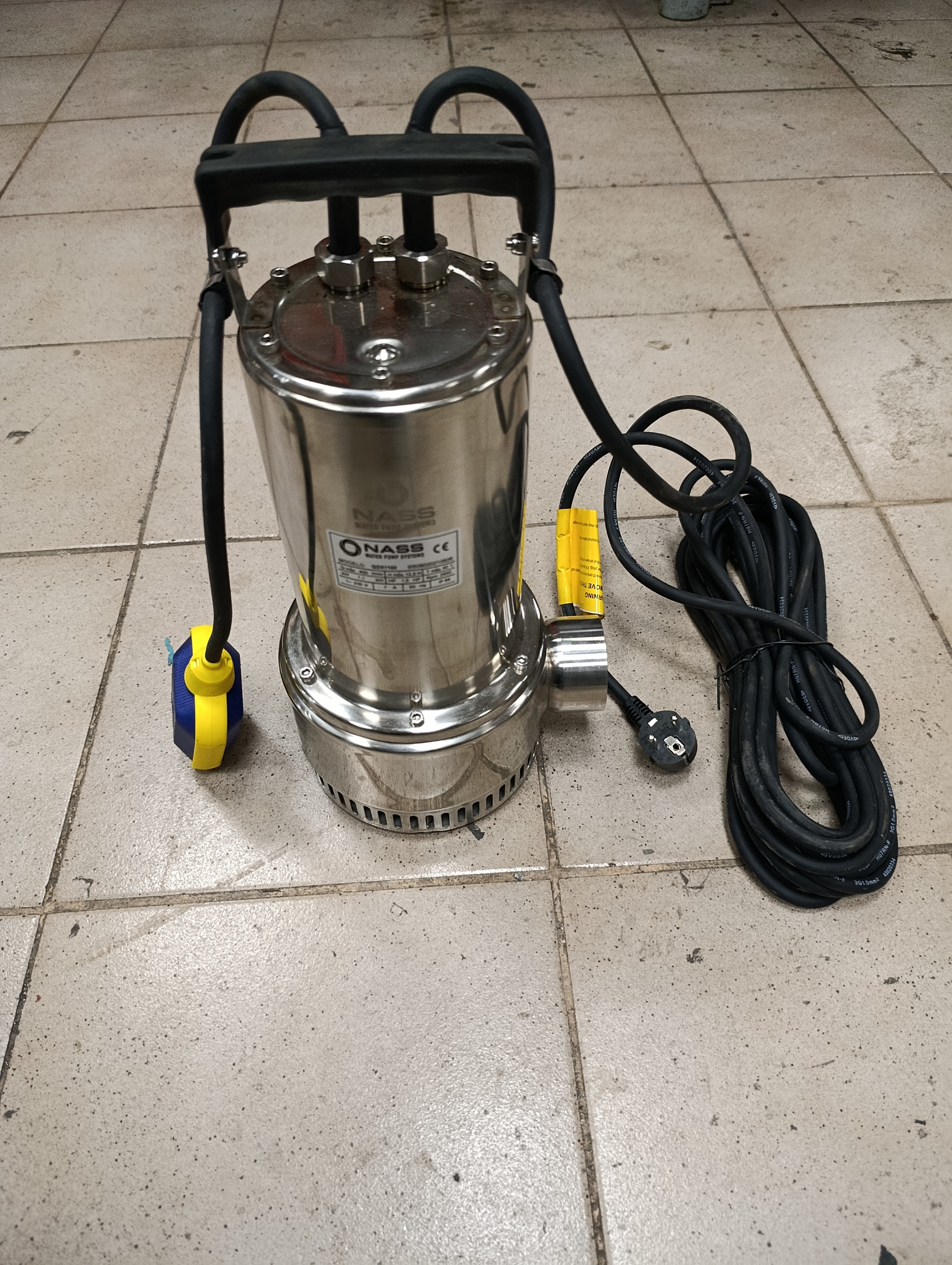 Bomba NASS sumergible revisada